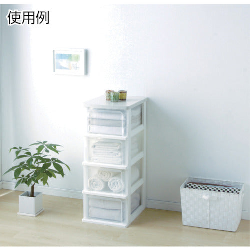 ＩＲＩＳ　２２１３１０　ウッドトップチェスト　ホワイト　ＷＴＳ−３０４−ＷＨ　WTS-304-WH　1 台