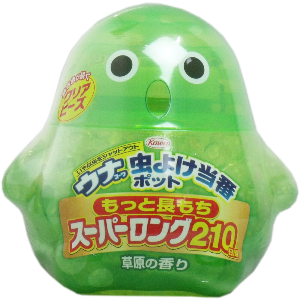 [シーズン終売]ウナコーワ 虫よけ当番ポット スーパーロング210日間 草原 1 個