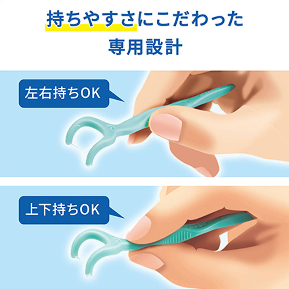 小林製薬の糸ようじ スルッと入るタイプ Y字型 18本入 1 個