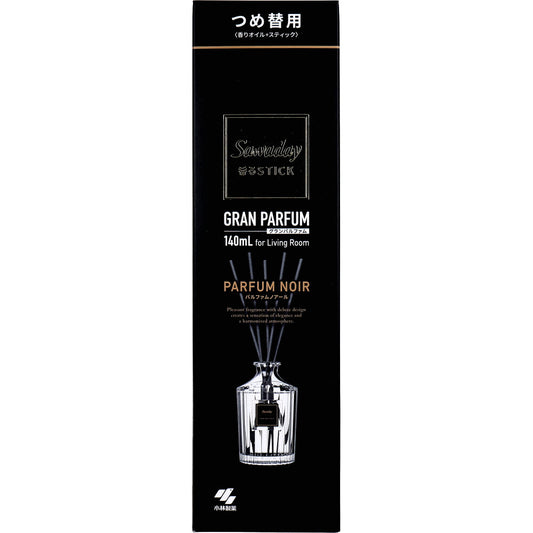 사와데 향기 스틱 그란 팔팜 리필용 팔팜 노아르 140mL 1개