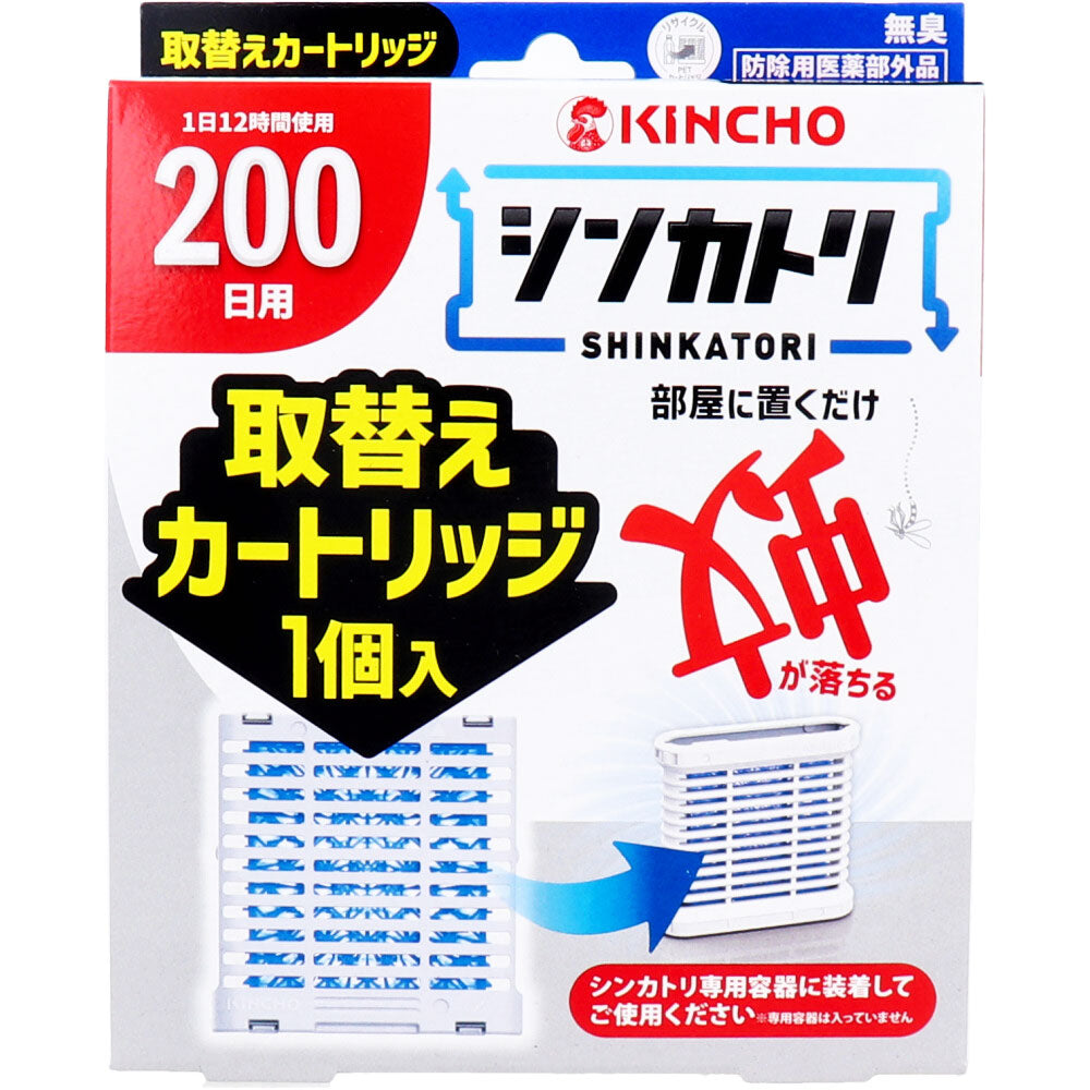 Kincho Shinkatori 200-day odorless replacement cartridge, 1 unit