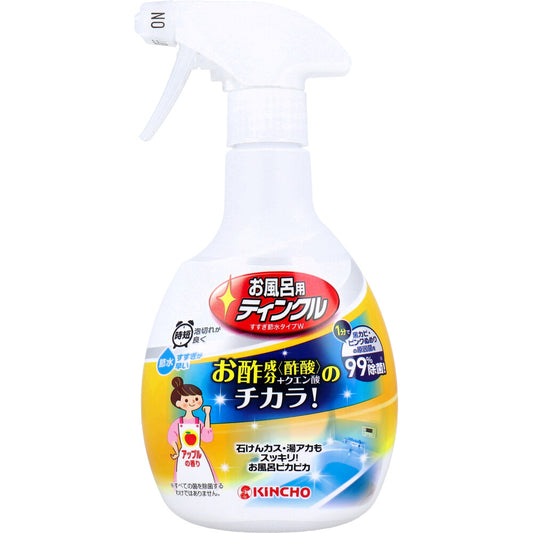 お風呂用ティンクル すすぎ節水タイプW アップルの香り 400mL 1 個