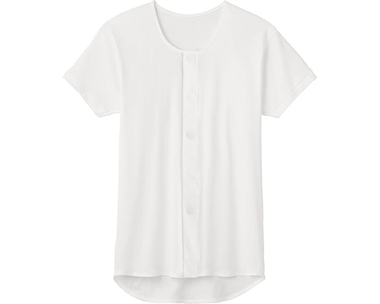 半袖ワンタッチシャツ　紳士用 / HWC319　L　ホワイト　1 枚