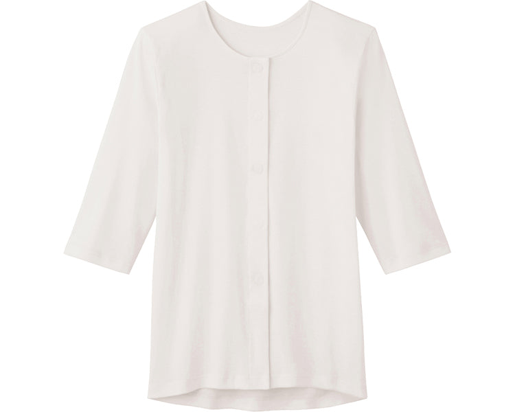 7分袖ワンタッチインナー　婦人用 / HW0434　LL　ホワイト　1 枚