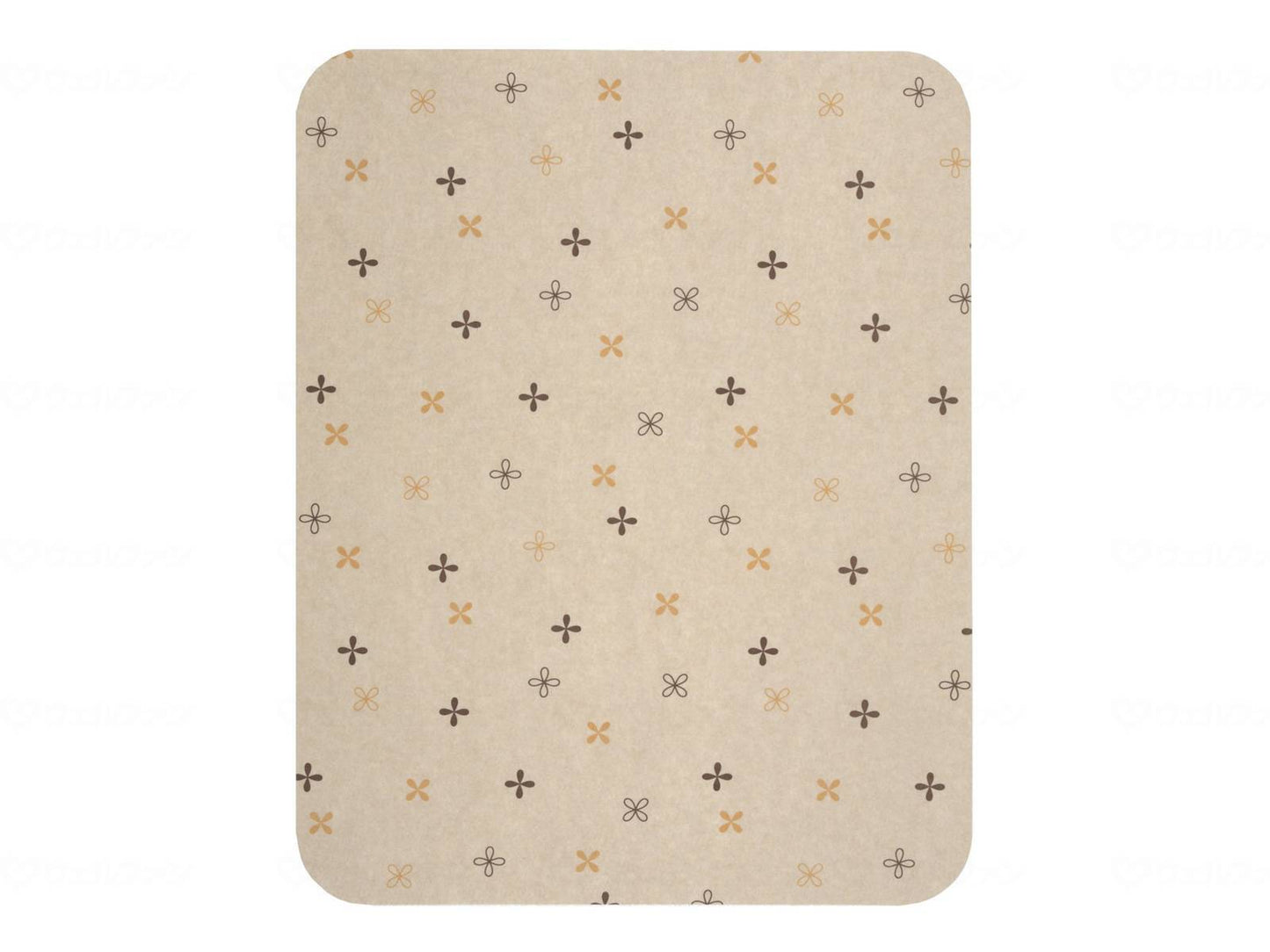 Sanko Portable Toilet Mat, Just Place and Stick, Beige