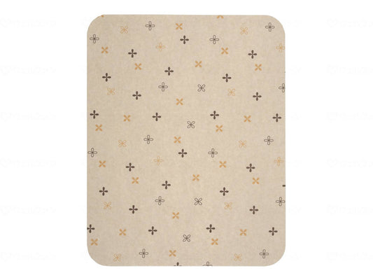 Sanko Portable Toilet Mat, Large, Beige