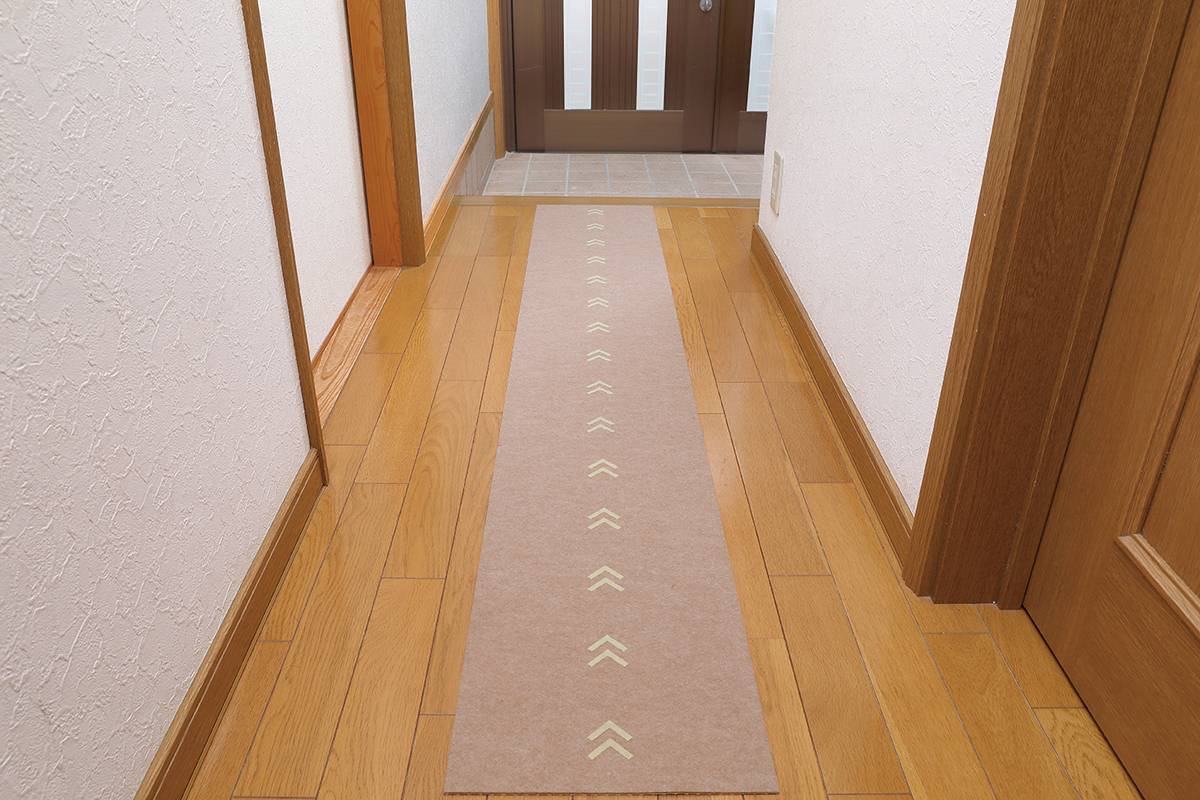 Sanko Adhesive Luminous Guidance Mat (3 pieces) Green