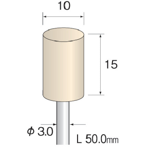 Ｍｉｎｉｍｏ　フェルトバフ　ハード　Φ１０　（１０本入）　GA2135　1 PK