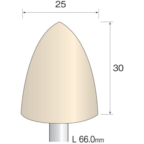 Minimo Felt Buff Hard Φ25 (5 pieces) GA3062 1 PK