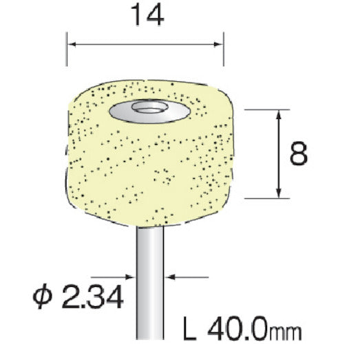 Minimo Laminated Buff Cotton Mop Φ14 (10 pieces) GA4331 1 PK