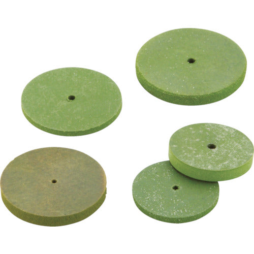 Minimo Polishing Rubber Grindstone Wheel WA Soft #400 φ18X1.5 10pcs NA2614 1PK
