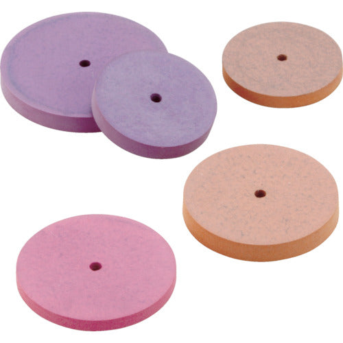 Minimo Abrasive Rubber Grindstone Wheel WA Hard #220 φ25 x 3 (10 pieces) NA2741 1 PK