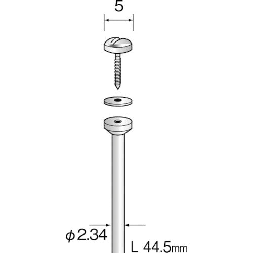 Minimo 맨드레일 φ1.6~φ1.8 홀용 (10개입) PA1001 1봉
