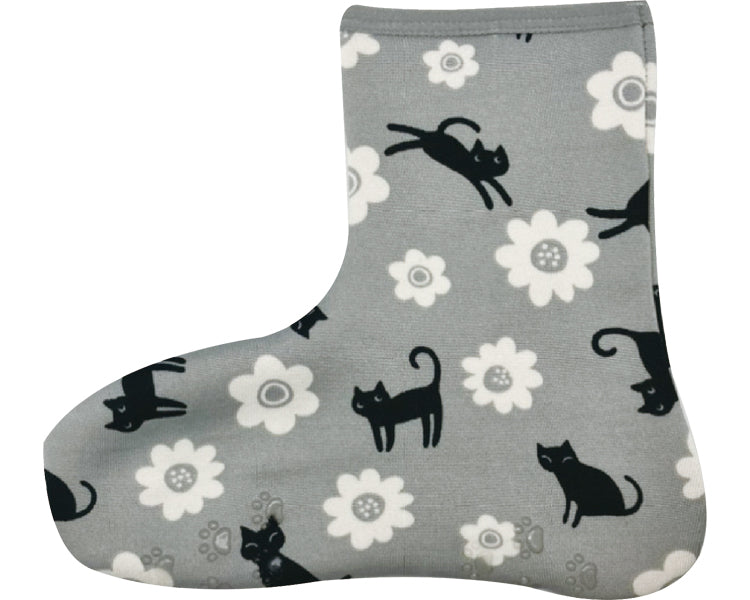Pokapokasocks Ankle / 2003962-01 Flower Cat 1 case (3 pairs)