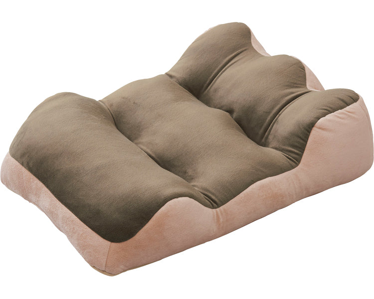 のびのび腰痛対策　脚クッション / 90772　ブラウン　1 個