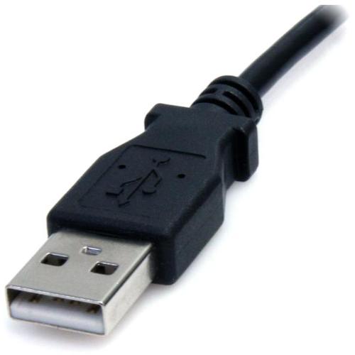 ＳｔａｒＴｅｃｈ　ＵＳＢケーブル／Ａ　−　５Ｖ　ＤＣプラグ／９１ｃｍ／タイプＭコネクター／ブラック　USB2TYPEM　1 袋
