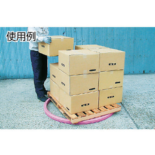 タイユー　回転台マワール　エコノミータイプ　ピンク　７００ｋｇ　直径１０００ｍｍ　PTE-100　1 個