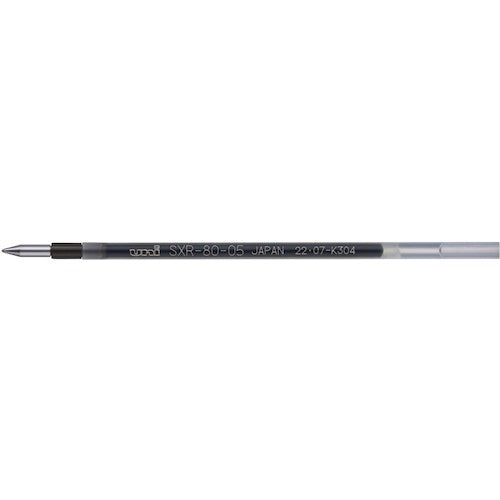 uni Oil-based Ballpoint Pen Refill SXR-80-05K Black 24 SXR8005K.24 1 pc
