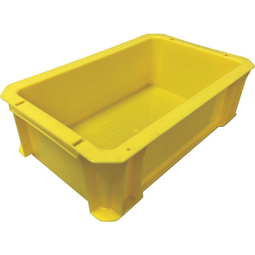 DIC DA형 컨테이너 박스형 외치수：W326×D204×H100 황 DA-5 1개