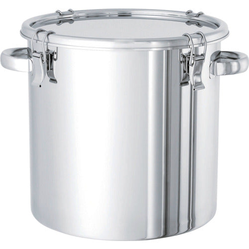 ＭＯＮＯＶＡＴＥ　ステンレスタンク　キャッチクリップ式密閉タンク（フタ付）　４５Ｌ　CTH-39　1 個