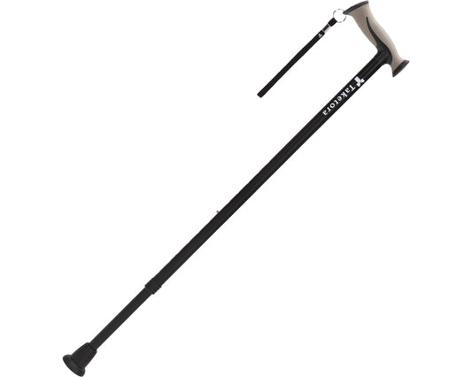 Bamboo walking stick wide / 104980 Black 1 piece