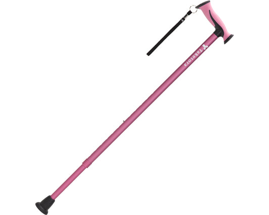 Bamboo walking stick wide / 104982 pink 1 piece
