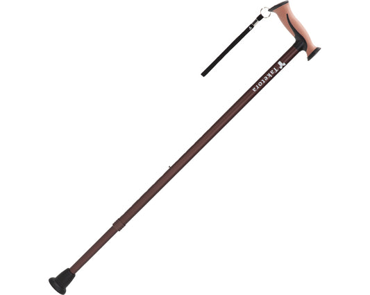 Bamboo walking stick wide / 104983 Brown 1 piece