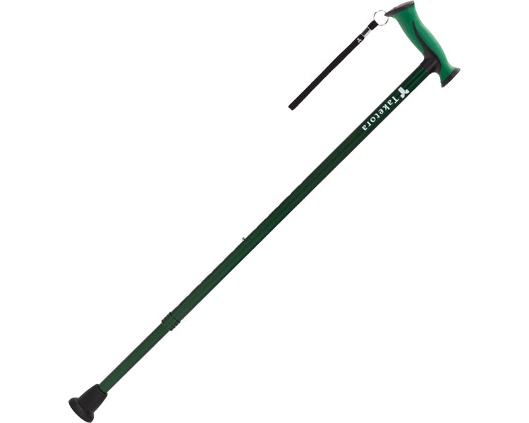 Bamboo walking stick wide / 104986 Green 1 piece