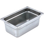SUGICO 18-8 Super Deluxe Pan 1/4 Size 265 x 162 x 65 SH-1442SW 1 piece