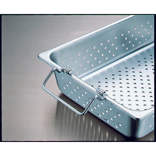 ＳＵＧＩＣＯ　ハンドル付穴明パン　ＳＵＳ３０４　１／２サイズ　３２５×２６５×１５０　SH-1506GPH　1 個