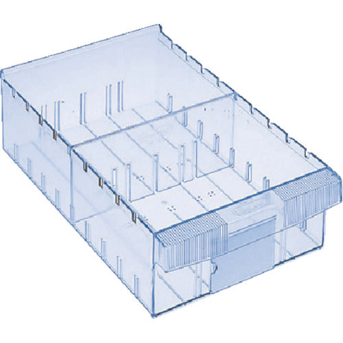 ＴＲＵＳＣＯ　ボトル式棚用オプション　樹脂製引出し　内寸２４２×４０７×１０８　透明　ML-2　1 個