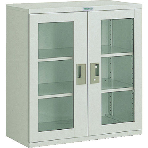 ＴＲＵＳＣＯ　コンテナラックケース　バンラックケース　Ｍ型　両開き扉　８４４Ｘ３４０ＸＨ８８０　T302-M　1 台