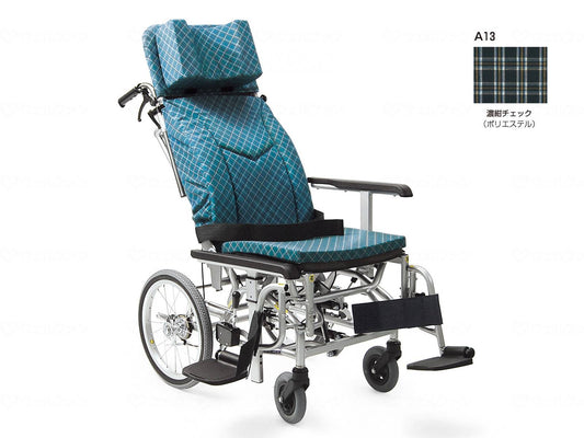 Kawamura Cycle KXL (Light Type) Caregiver KXL16-42 Dark Blue Check