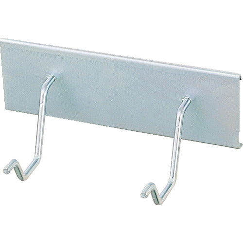 ＴＲＵＳＣＯ　パネルコンテナラック用電気ドリルフック　２本爪　PF-4W　1 個