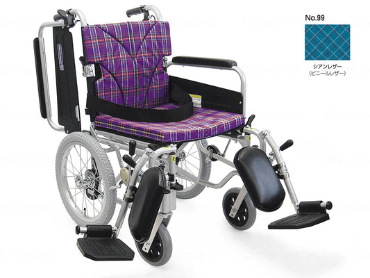 Kawamura Cycle Simple Module for Assistance, Medium Floor KA816-40B-M, Cyan Leather (No. 99) 40