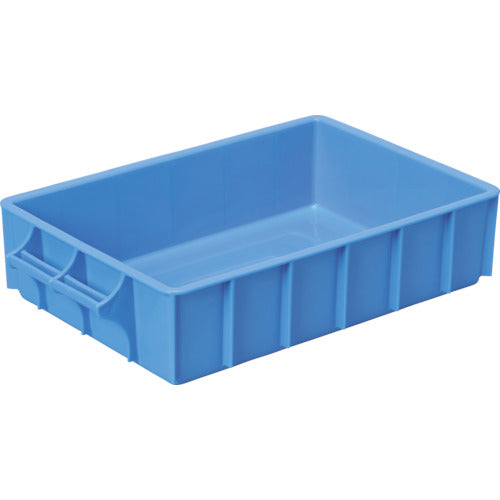 ＤＩＣ　Ａ型コンテナ　Ａ−１　ボックス型　外寸：Ｗ４６０×Ｄ２８０×Ｈ１００　青　A-1　1 個