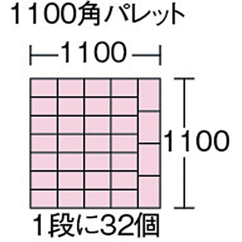 積水　Ｄ型コンテナ（小物入れ用）　Ｄ−３　グレー　D-3　1 個