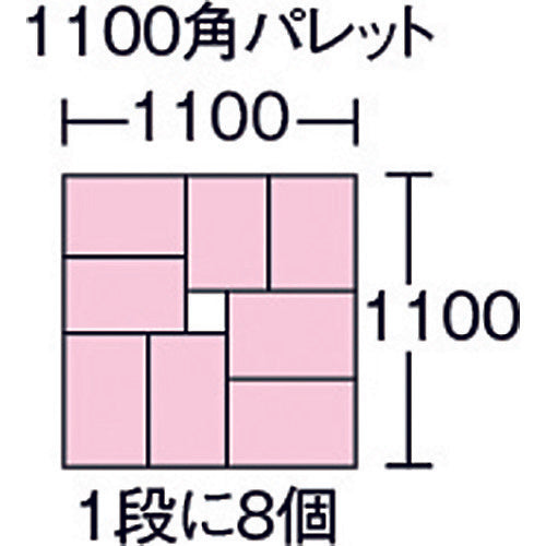 세키스이 T형 컨테이너 T-12 그레이 T-12 1개