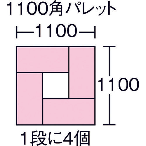 세키스이 T형 컨테이너 T-40 황 T-40 1개