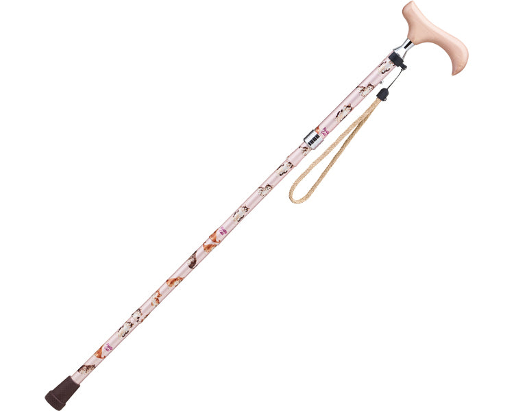 Love Cane Pretty Cats Series Folding Cane / AN-14 Light Rose 1 Cane