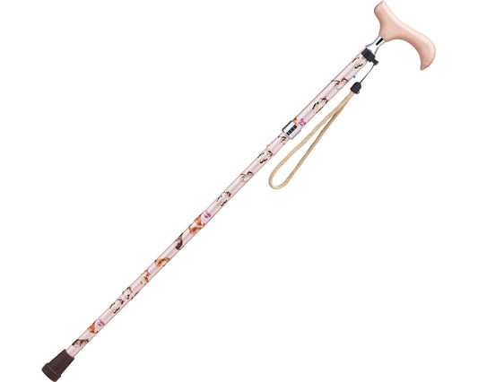 Love Cane Pretty Cats Series Folding Cane / AN-14 Light Rose 1 Cane