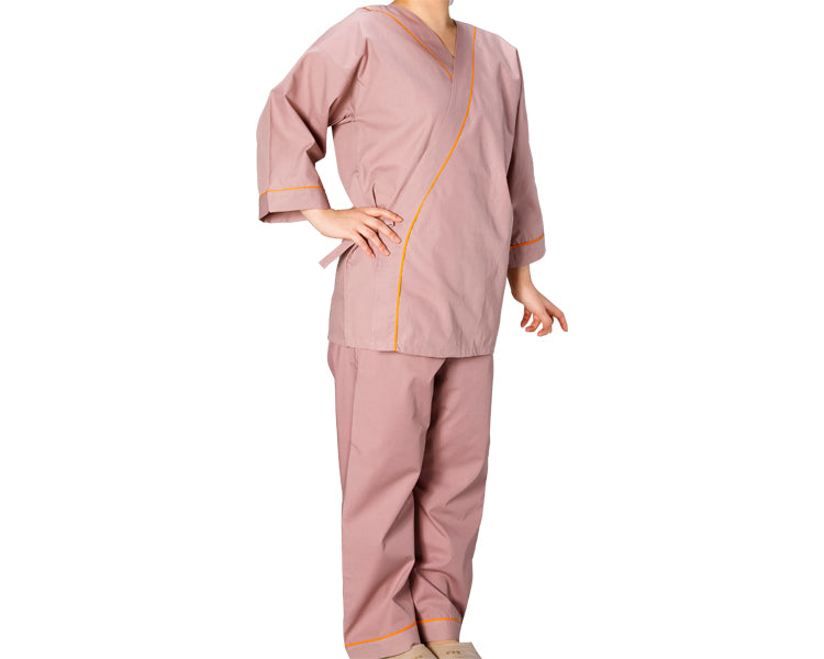 Nightgown, separate type, for women / 0730 S, plain pink, 1 piece