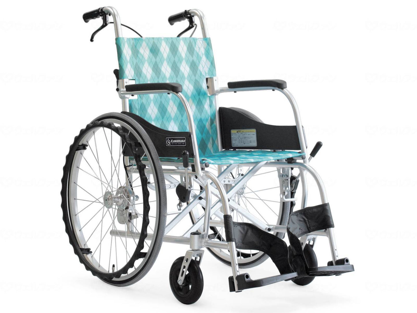 Kawamura Cycle Fuwarisu (lightweight air tire model) KF22-40SB Ice Green (No. 105) 40