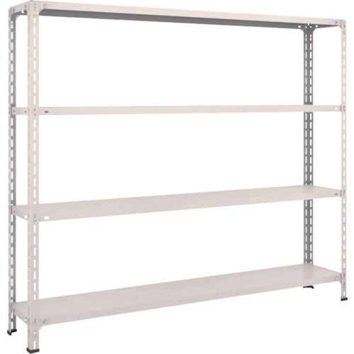 ＴＲＵＳＣＯ　スチールラック　軽量棚開放型　Ｗ１８００ＸＤ３００ＸＨ１５００　４段　ネオグレー　56V-14　1 台