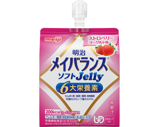 Meiji May Balance Soft Jelly Strawberry Yogurt Flavor / 1671333 125mL 1 unit
