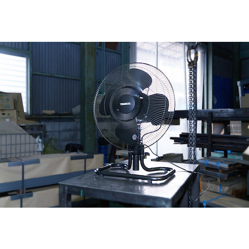 TRUSCO Totally enclosed plastic blade factory fan Factory fan Tabletop type FAFP-45A 1 unit