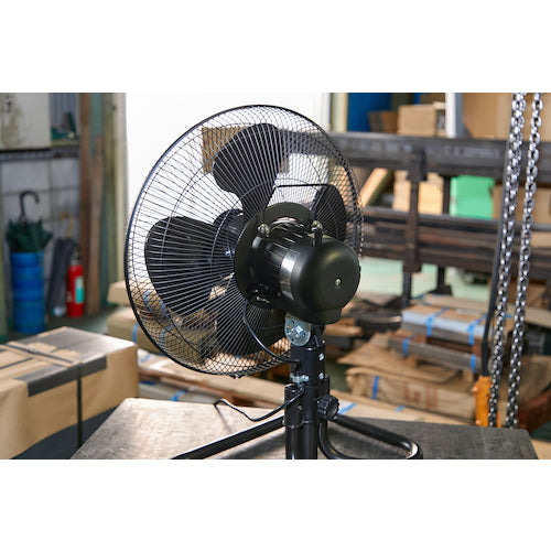 TRUSCO Totally enclosed plastic blade factory fan Factory fan Tabletop type FAFP-45A 1 unit