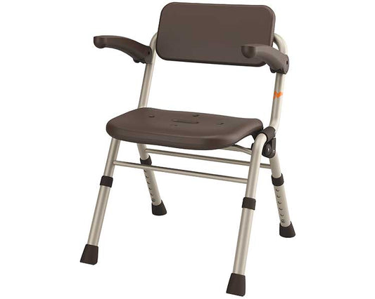 Shower Chair Air Middle SP One-Touch Premium / PN-L41841BR Mocha Brown 1 unit