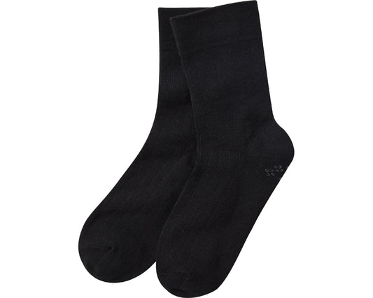 Socks with loose elastic so you can write your name on them (for men) / 049952700 Black 1 piece