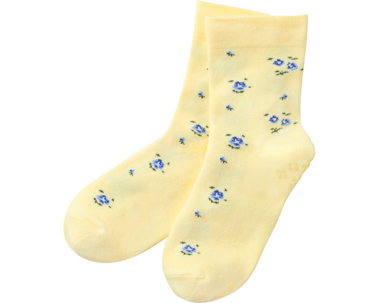 Socks with loose elastic so you can write your name on them Women's / 049960700 Cream 1 piece